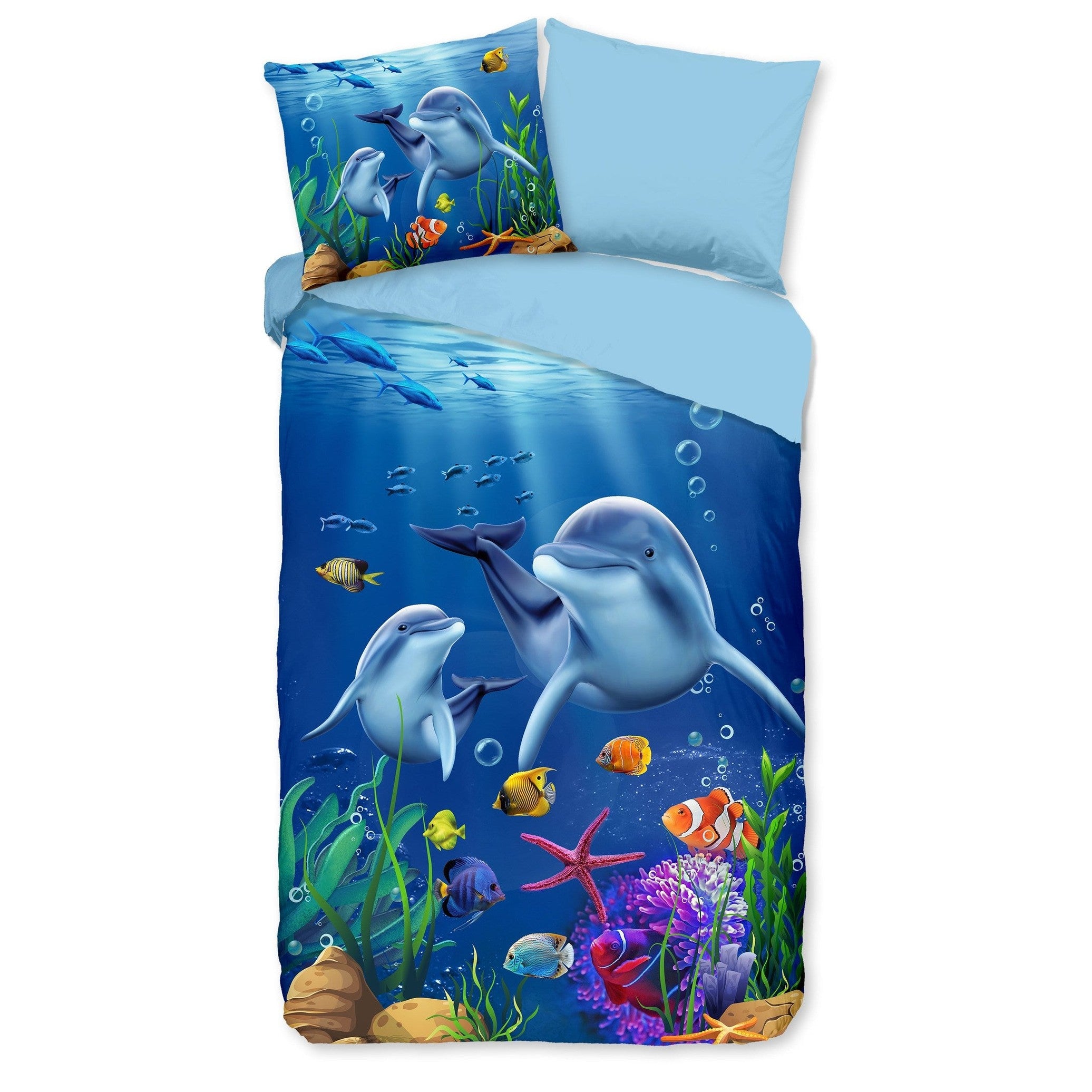 Pure Dekbedovertrek Microfiber Mare Blauw