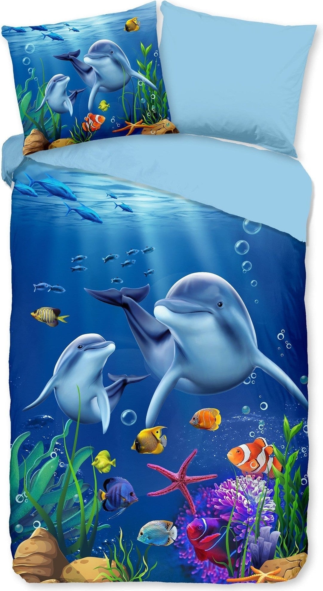 Pure Dekbedovertrek Microfiber Mare Blauw