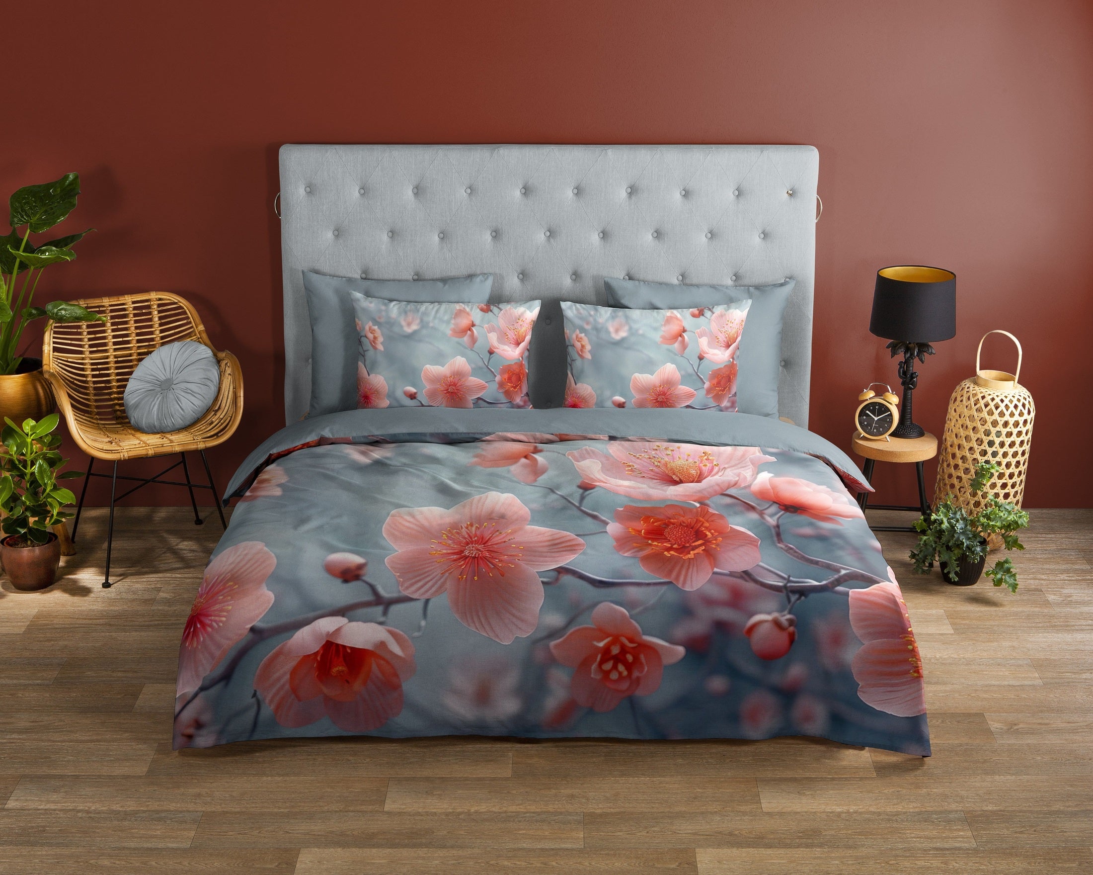 Good Morning Dekbedovertrek Katoen Sartre - Grey