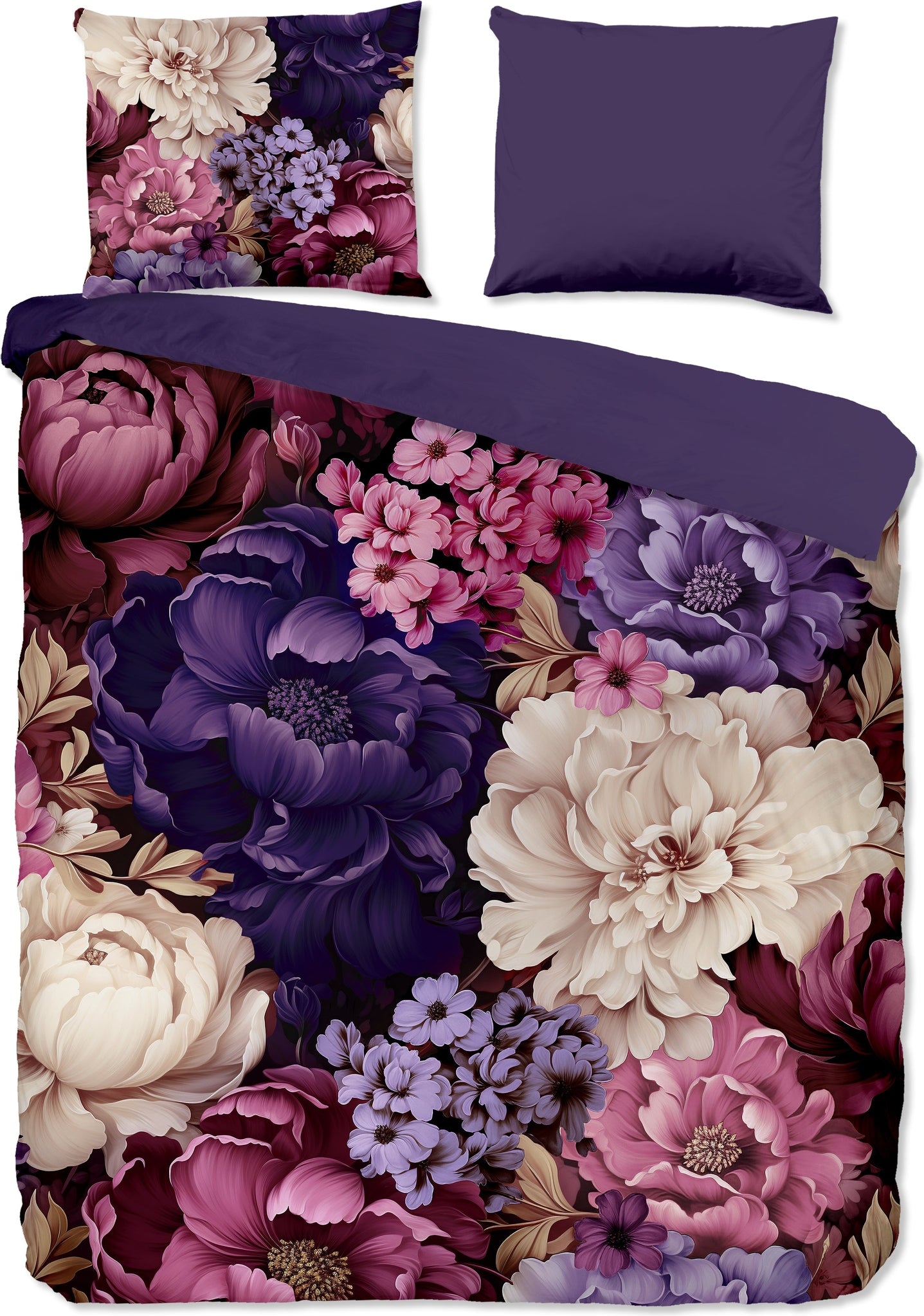 Pure Dekbedovertrek Microfiber Triade - Purple