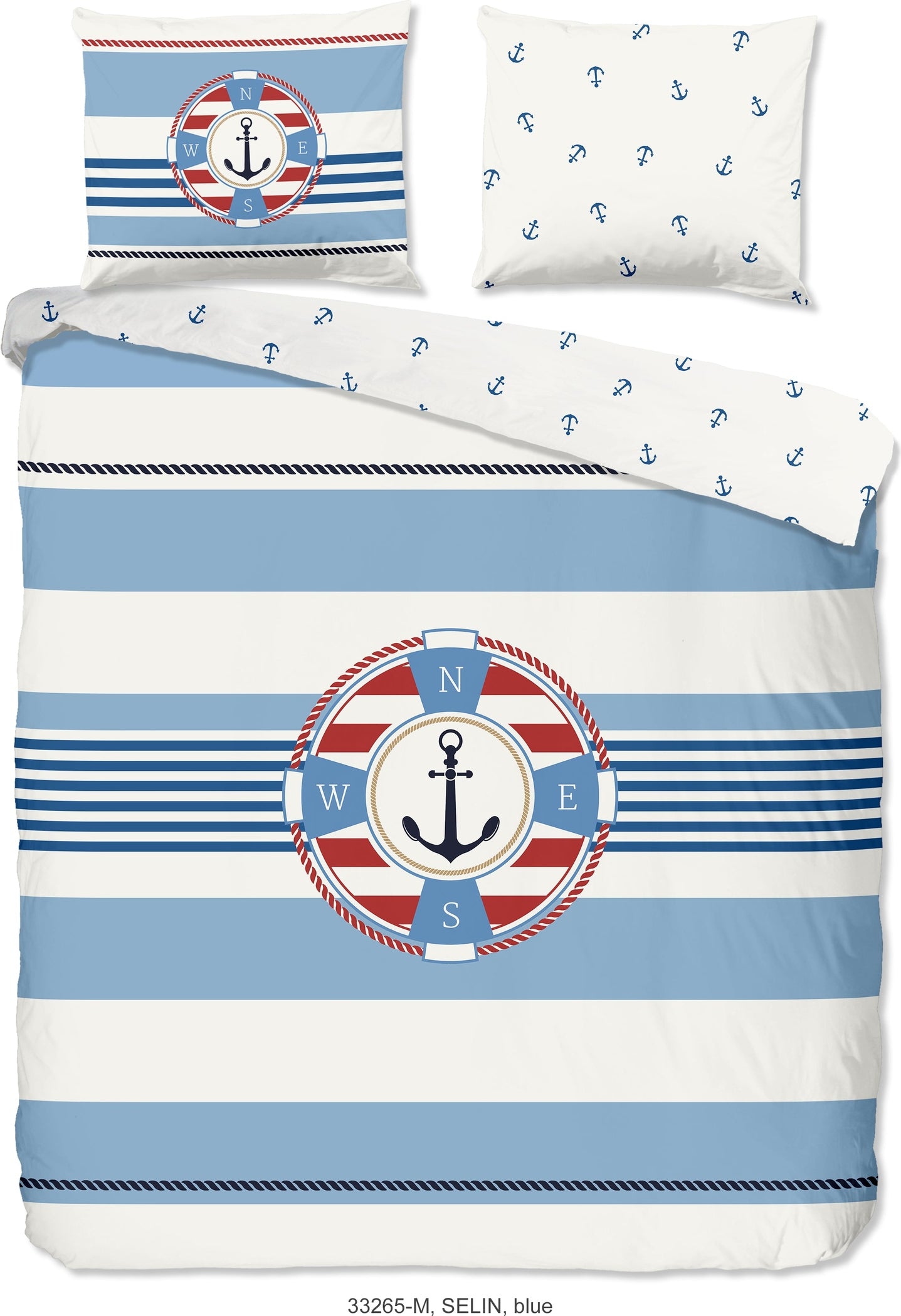 Pure Dekbedovertrek Microfiber Selin - Blue