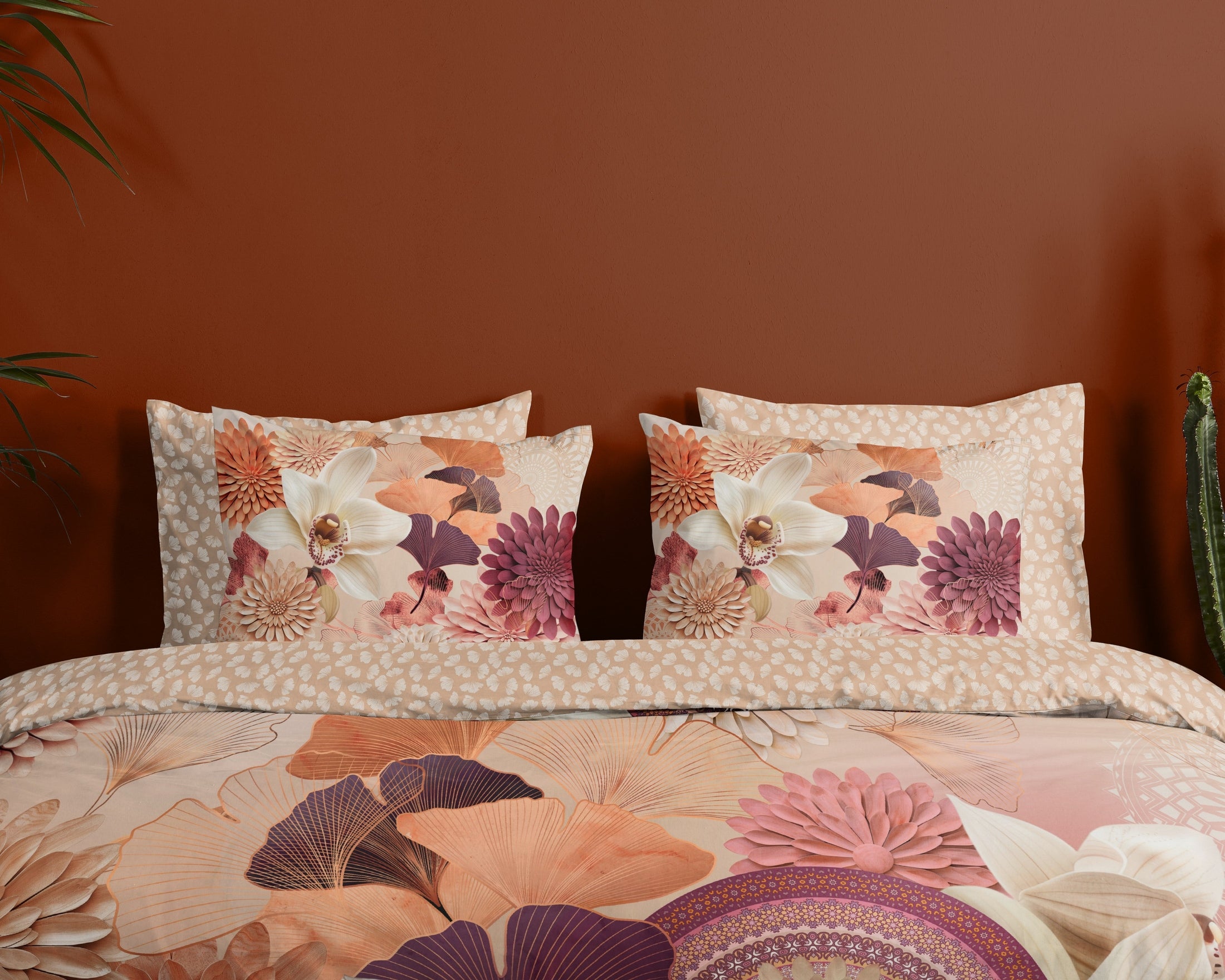 HIP Dekbedovertrek Satijn Quente - Sand