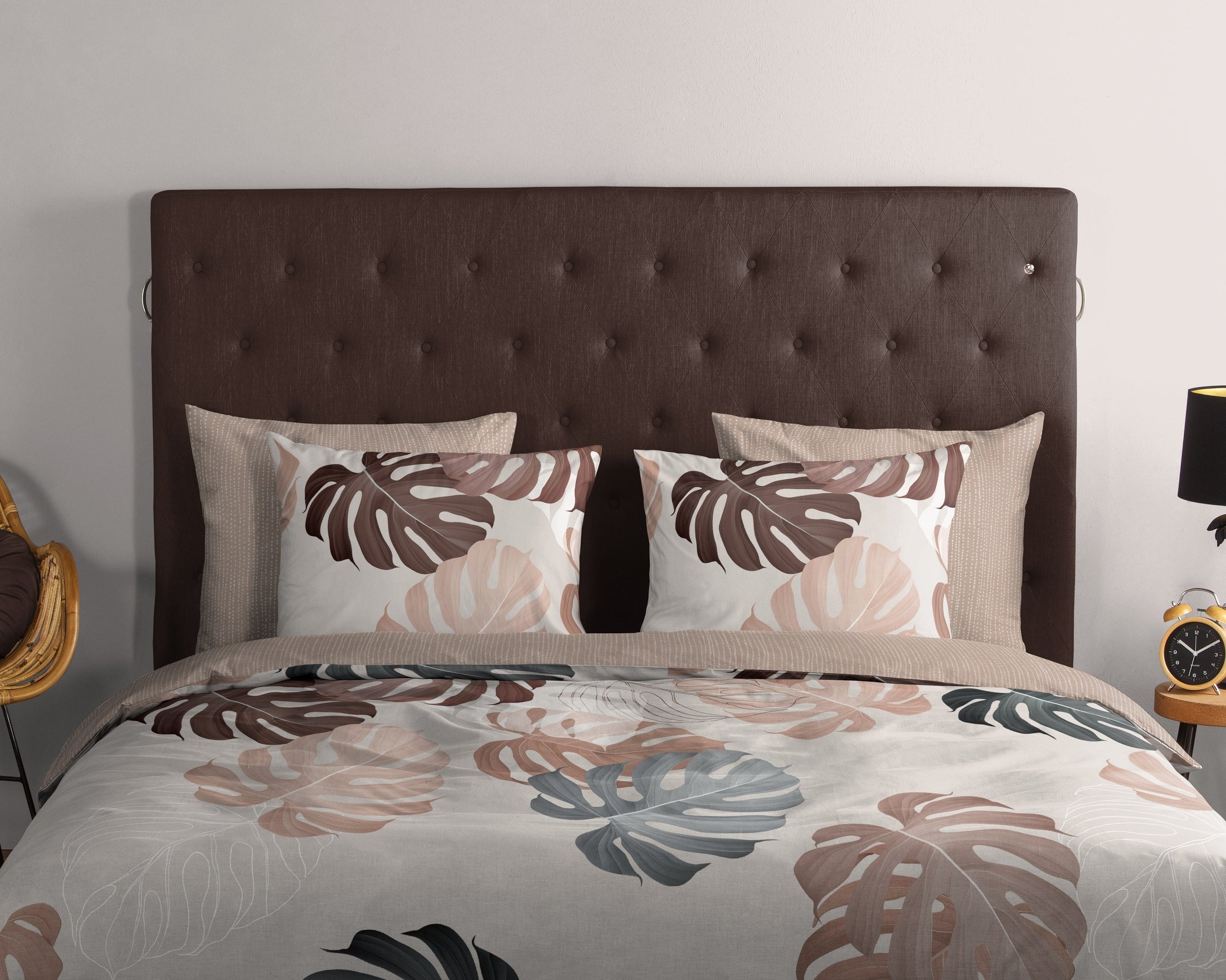 Good Morning Dekbedovertrek Katoen Cianna - Sand