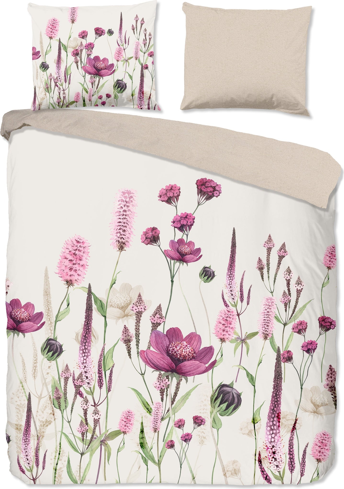 Good Morning Dekbedovertrek Katoen Hala - Sand