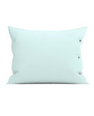 Yellow kussensloop Percale Whispering Blue percale