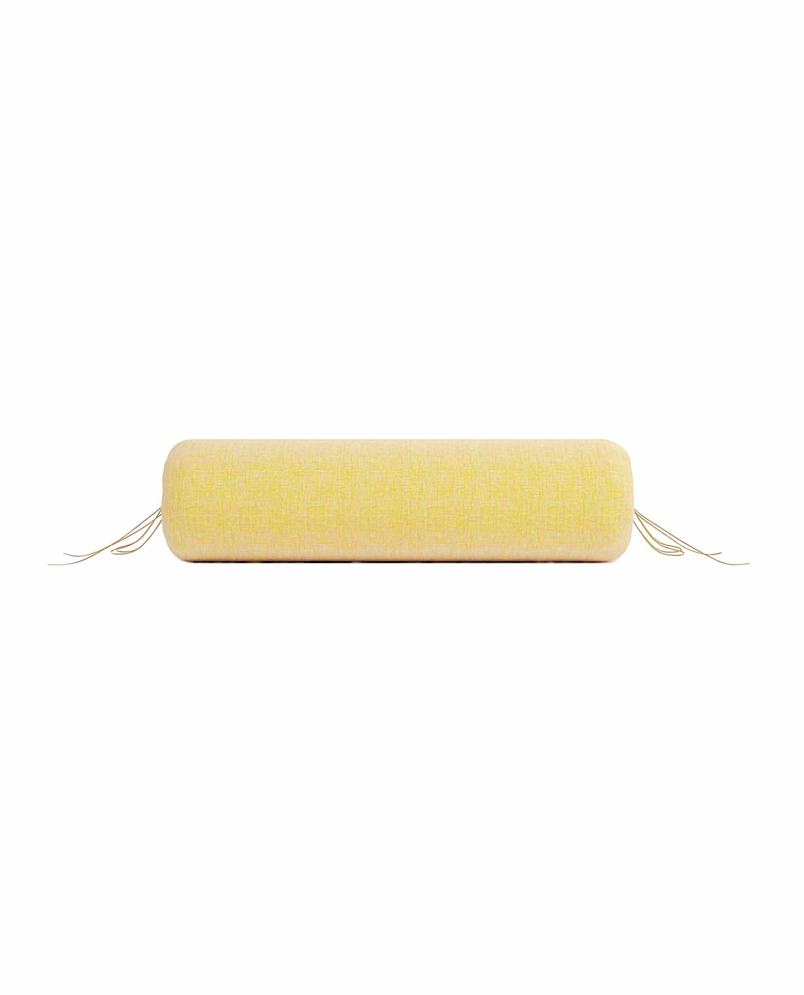 Zo Home kussensloop Lino Aspen Yellow katoen