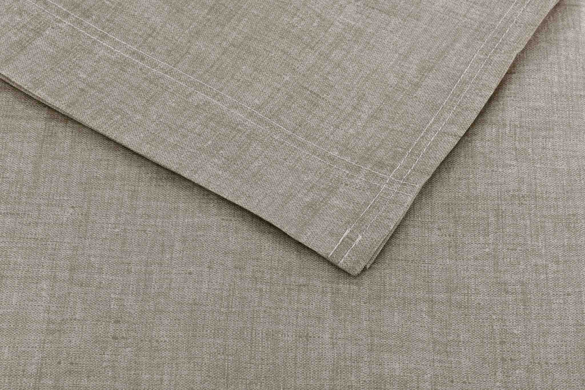 Zo Home laken Lino Palm Taupe katoen