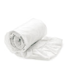 Yellow hoeslaken Suite Mumbai Blanc de Blanc percale