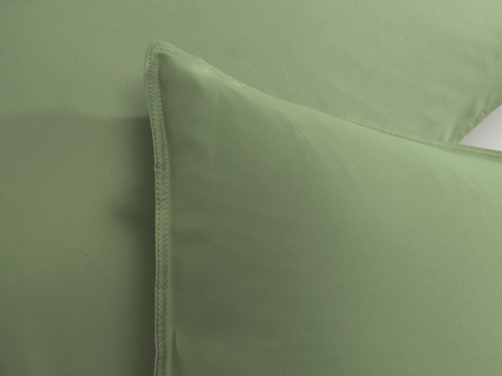 Zo Home dekbedovertrek Satinado Sage Green katoen-satijn