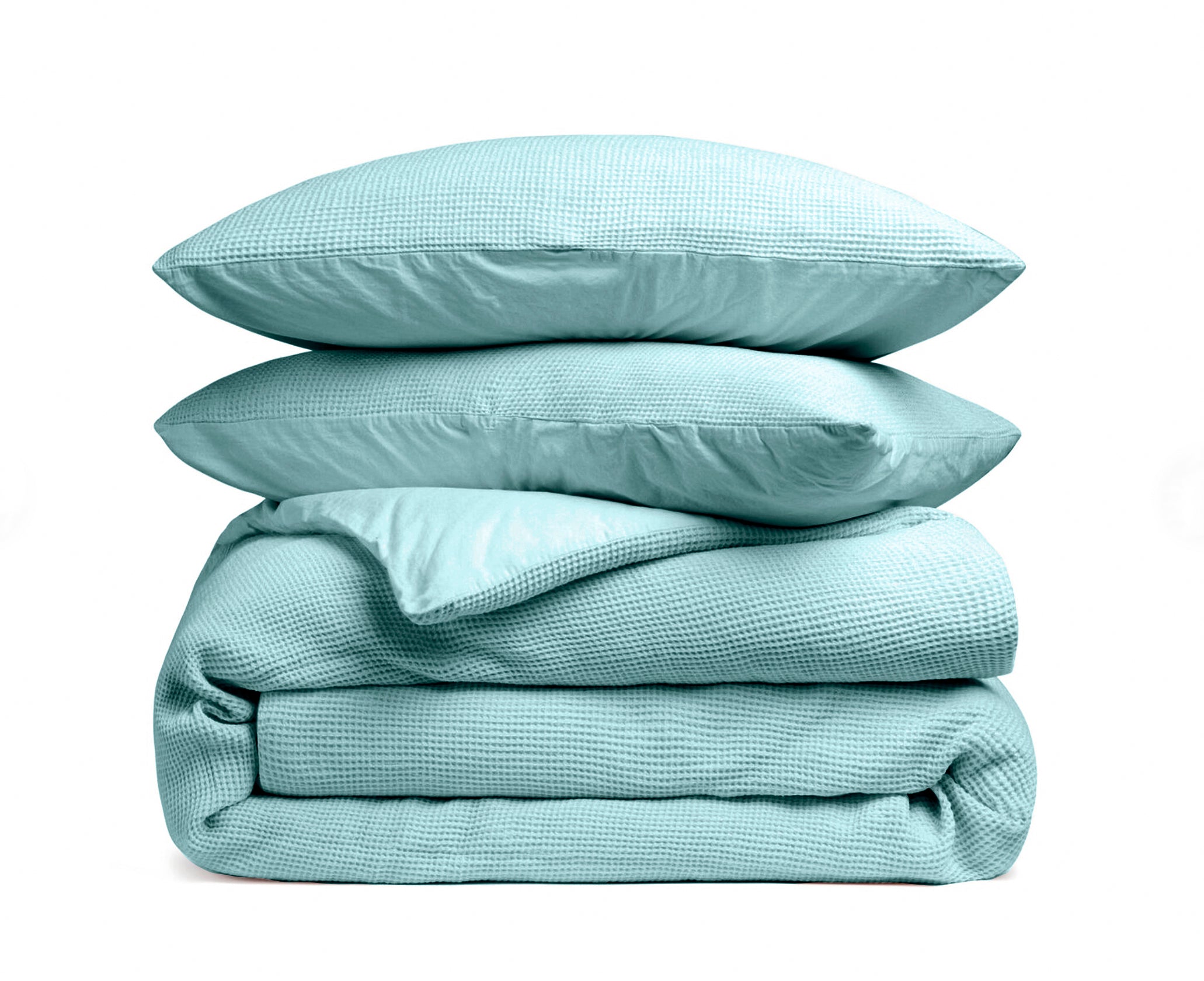 Heckettlane dekbedovertrek Vafala Sky Blue gerecycled katoen