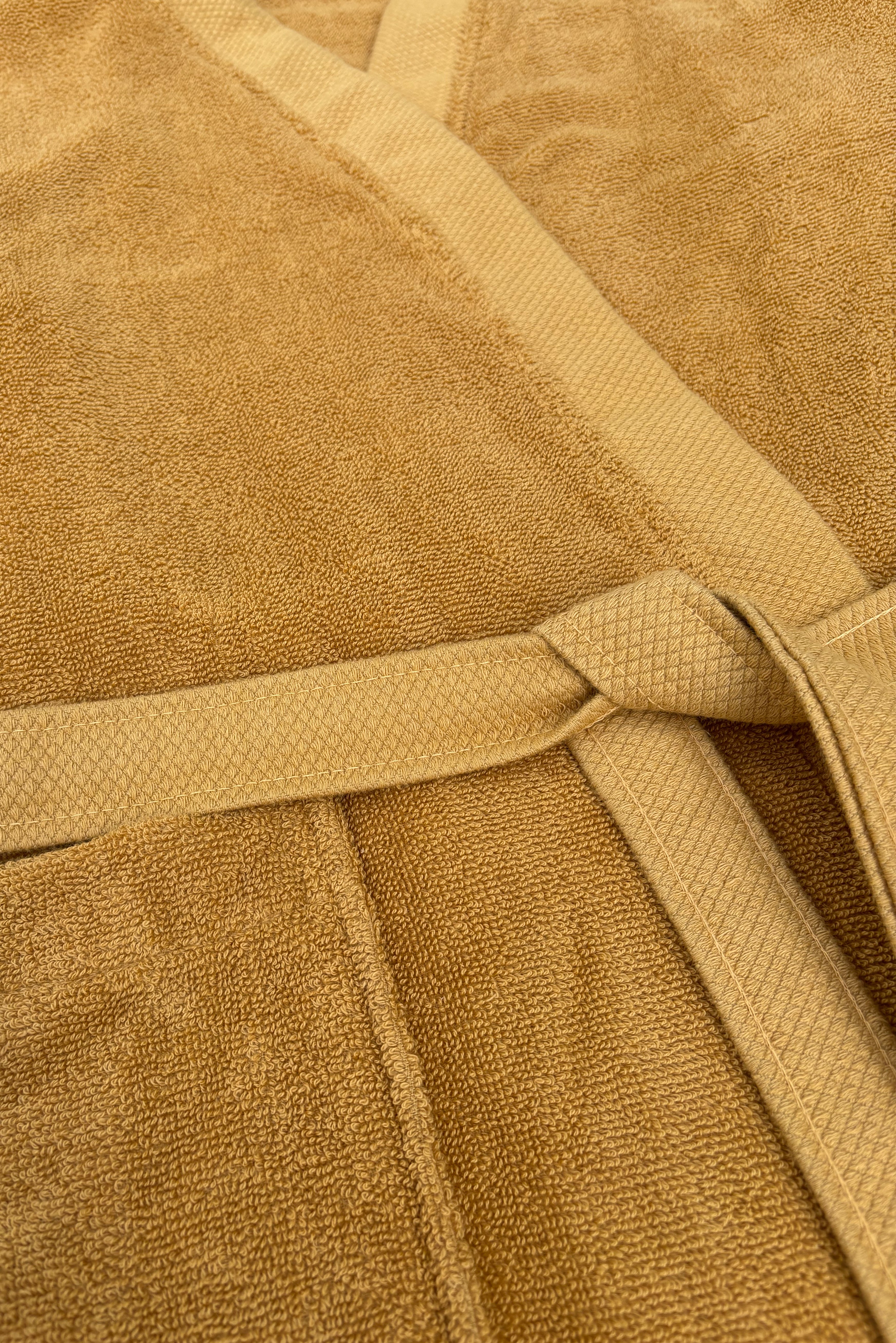 Heckettlane badjas Premium Ochre Yellow
