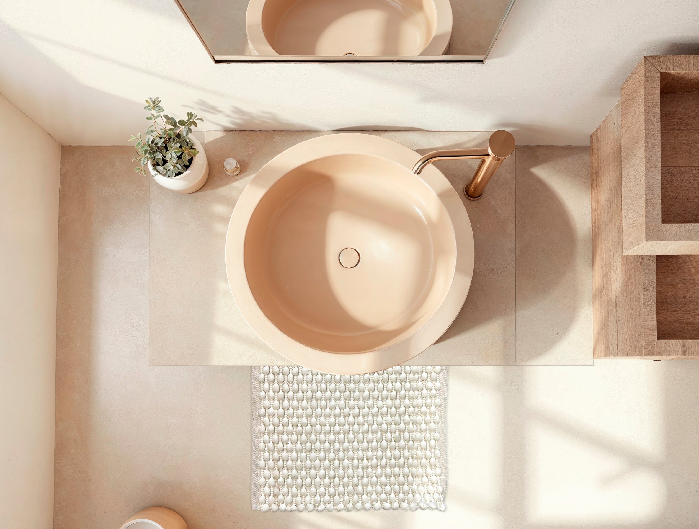 Zo Home badmat Mauro White