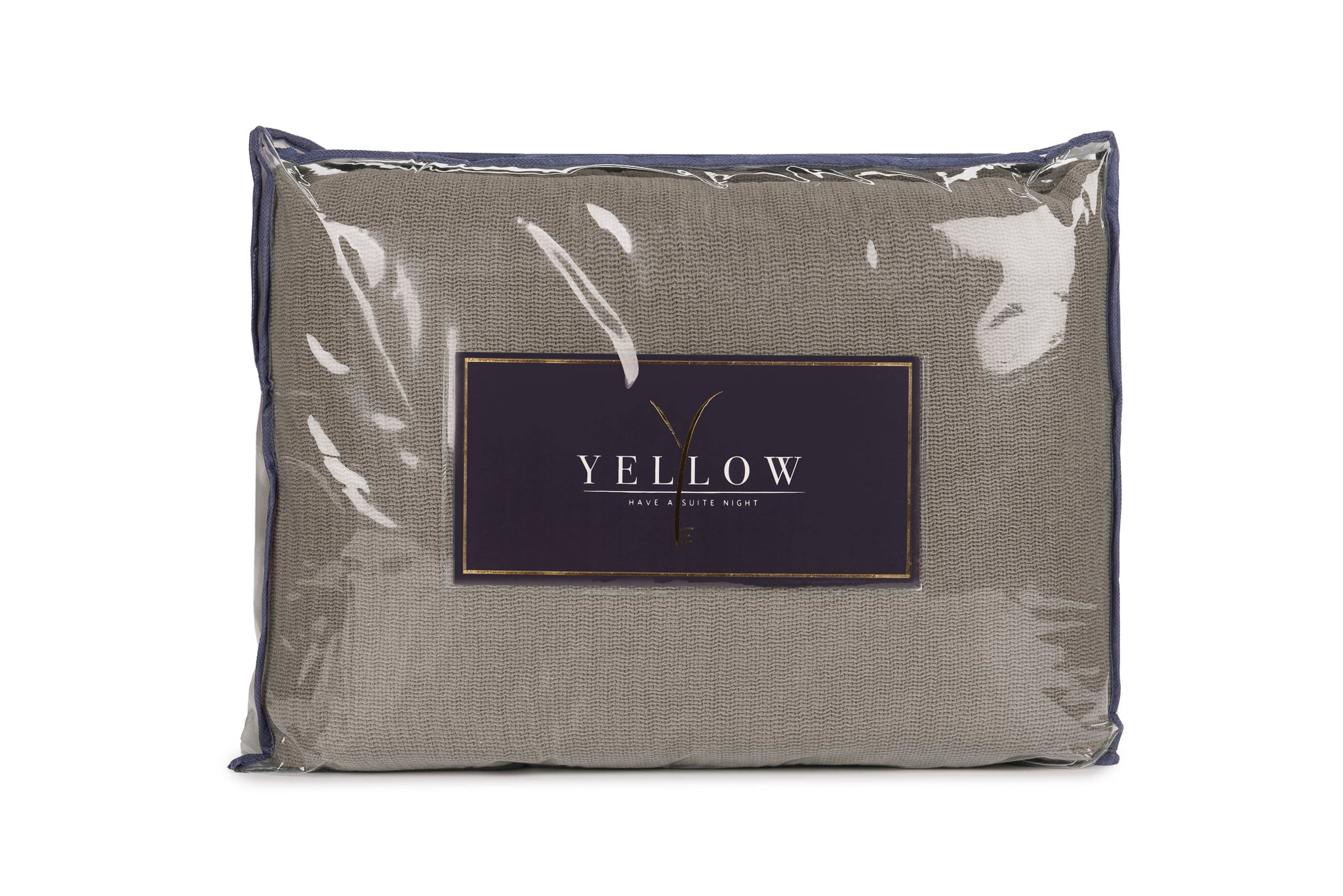 Yellow plaid ICA Desert Taupe katoen