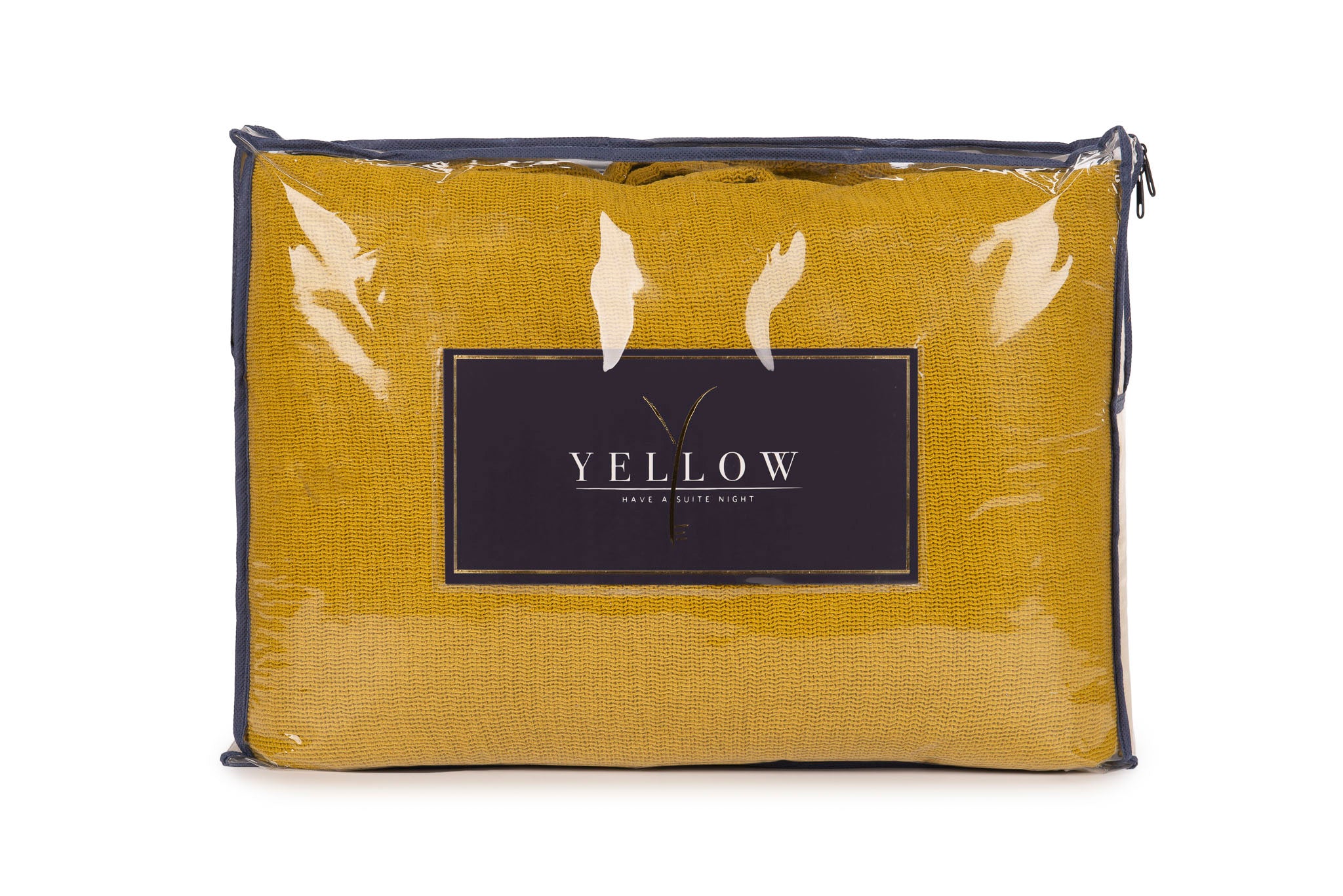 Yellow bedsprei ICA Honey Gold katoen