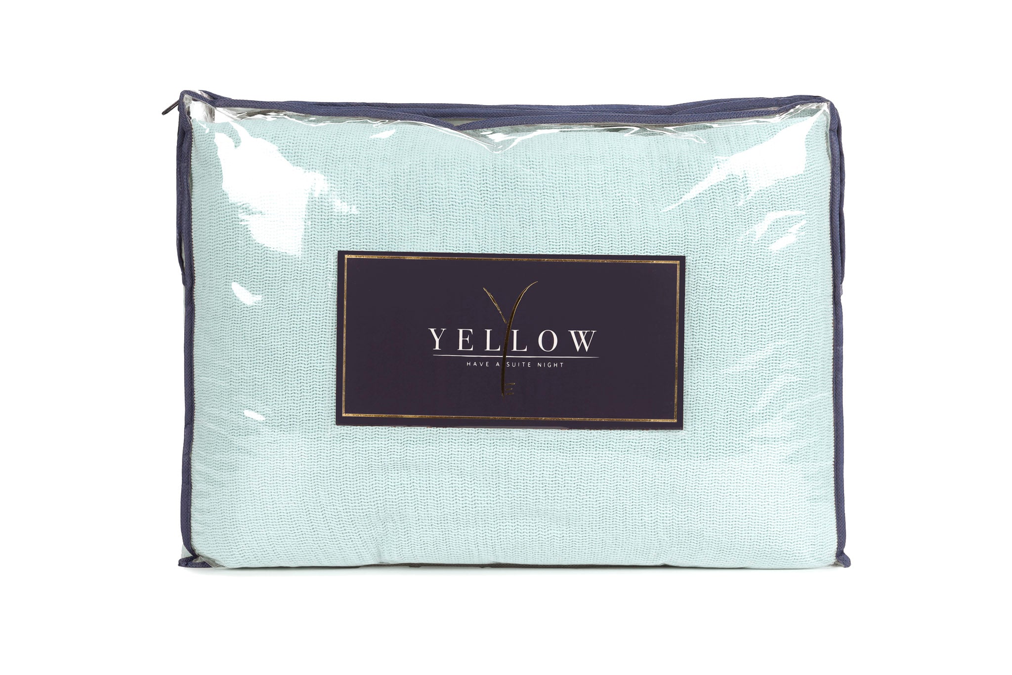 Yellow bedsprei ICA Spa Blue katoen