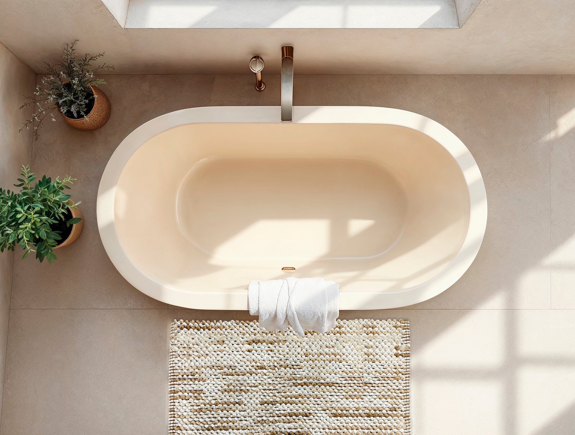 Zo Home badmat Vasco Natural