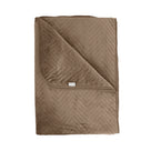 Yellow bedsprei Madeline Taupe polyester