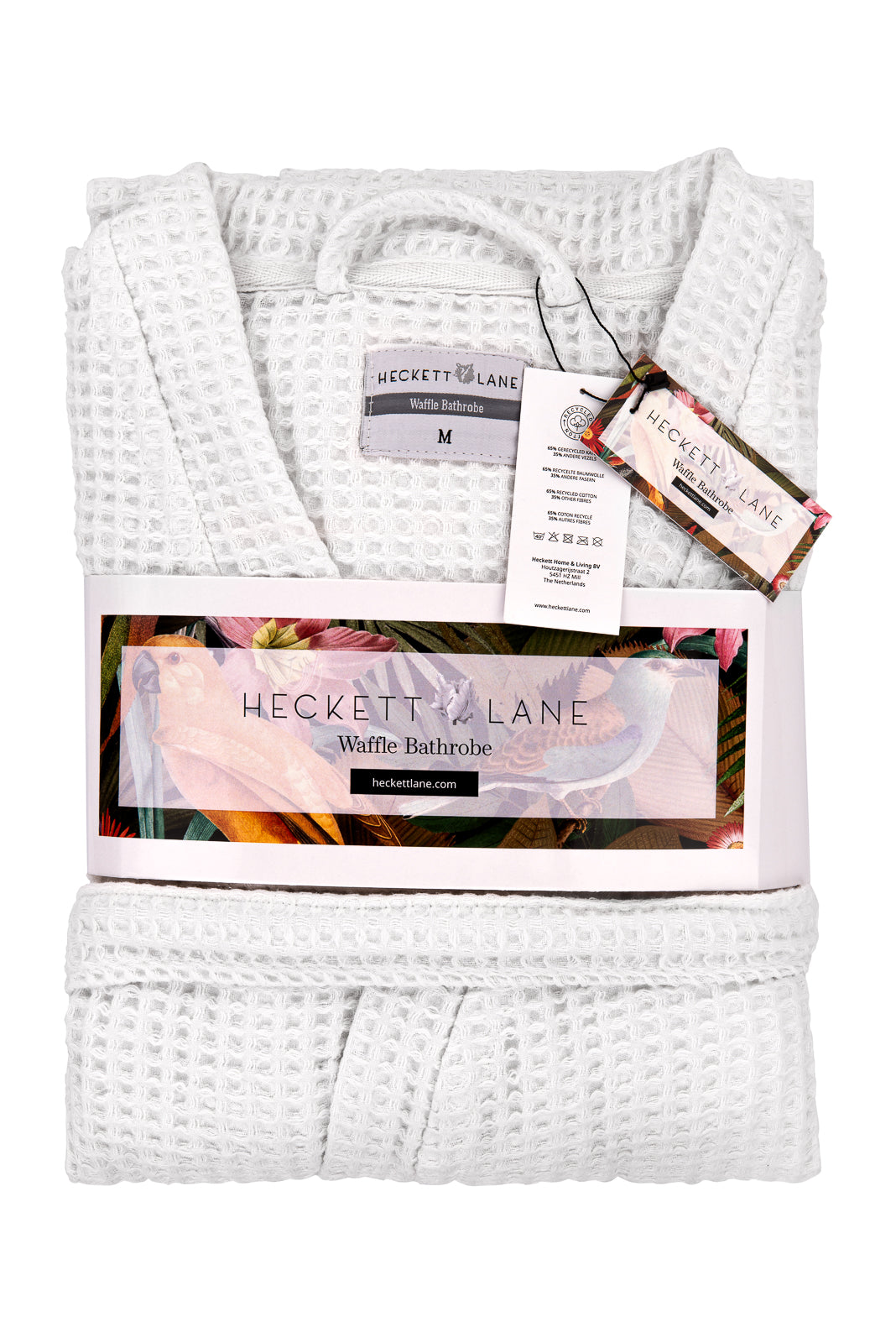 Heckettlane badjas Wafel Super White