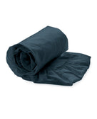 Heckettlane hoeslaken Elementi Maritime Blue satijn