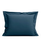 Heckettlane kussensloop Elementi Maritime Blue satijn