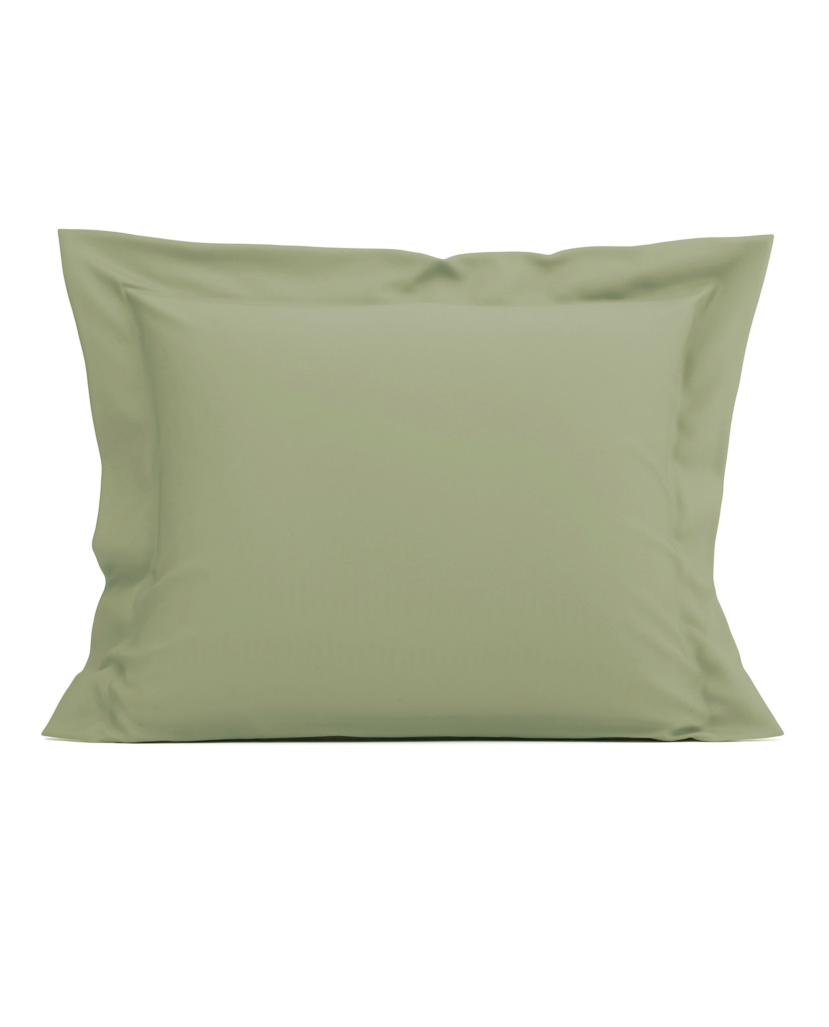Heckettlane kussensloop Elementi Laurel Green satijn