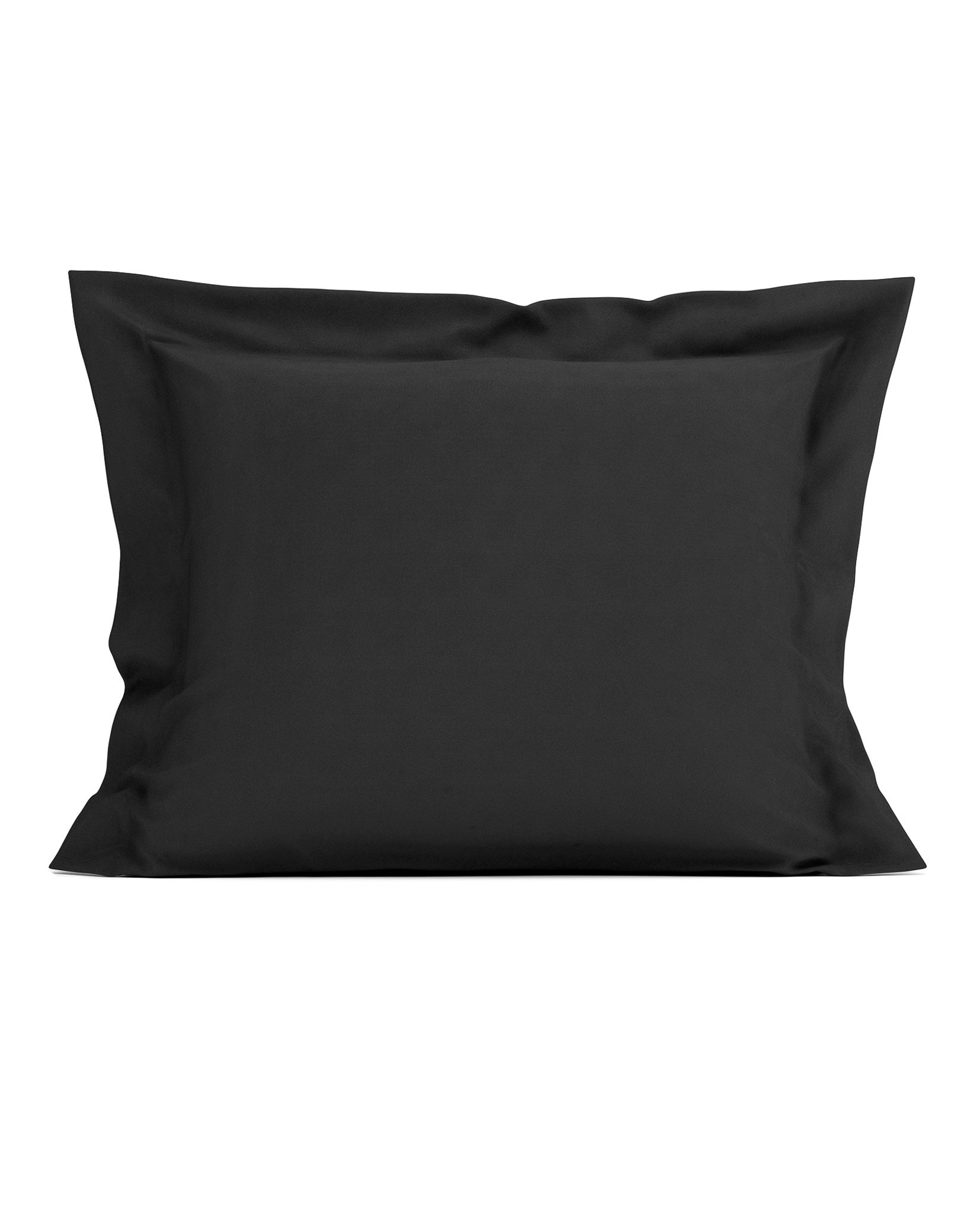 Heckettlane kussensloop Elementi Moonless Black satijn