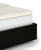 Heckettlane splittopper hoeslaken Elementi White satijn