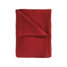 Heckettlane bedsprei Wafel Fire Red katoen