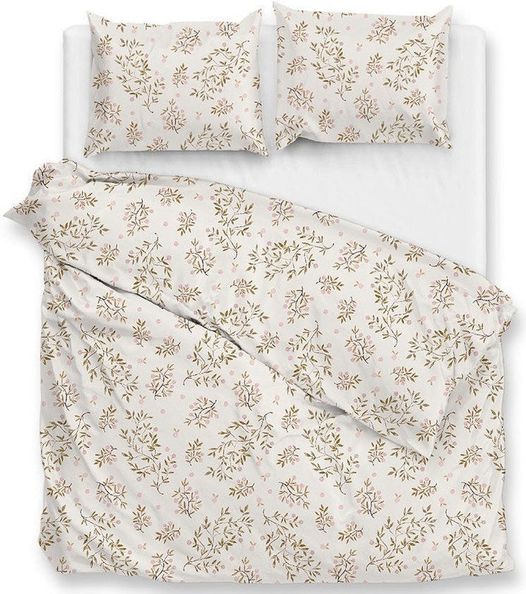 Zo Home Dekbedovertrek Katoen Fico Warm Sand