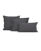Heckettlane kussensloop Elementi Classic Anthracite satijn