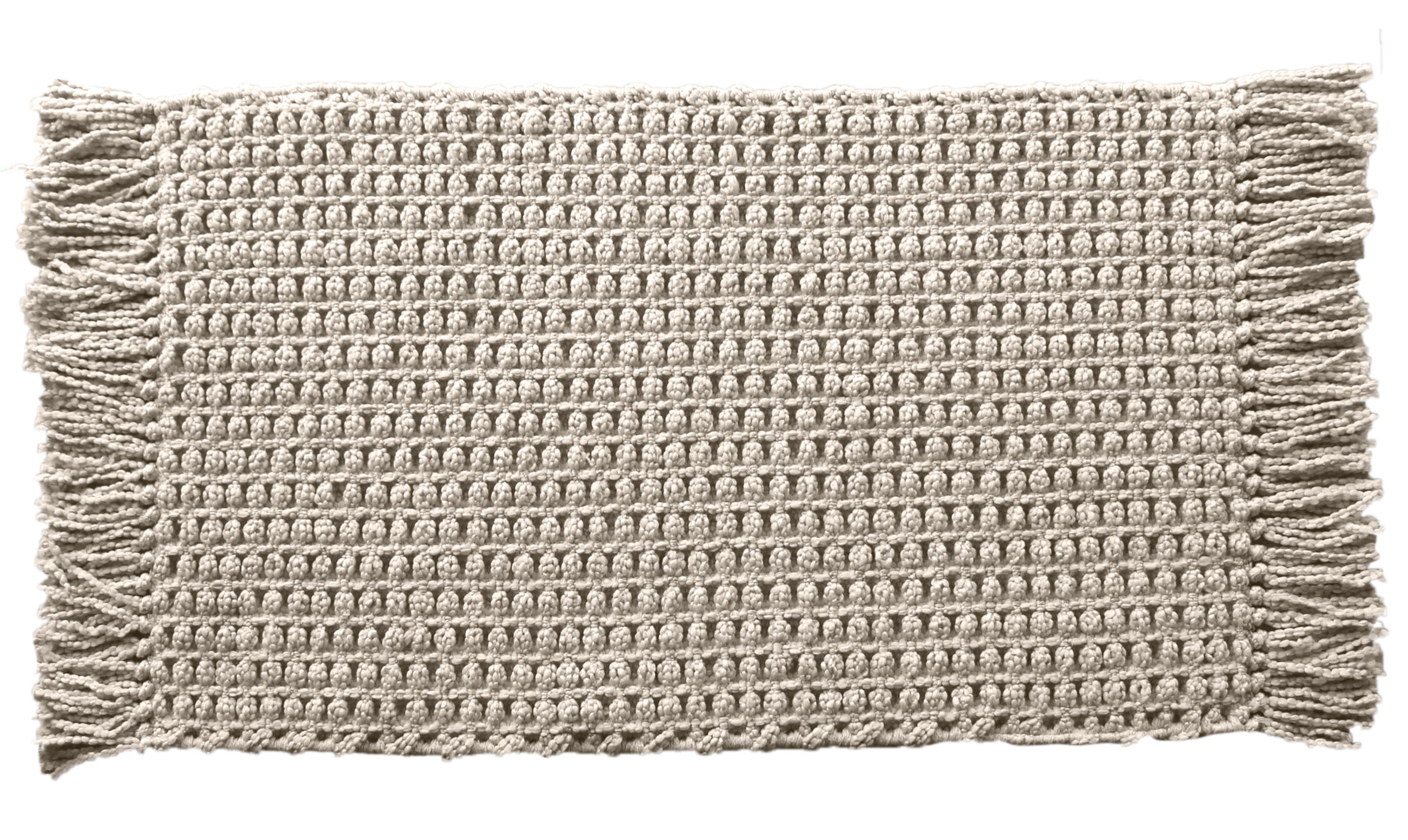 Heckettlane badmat Madras Taupe
