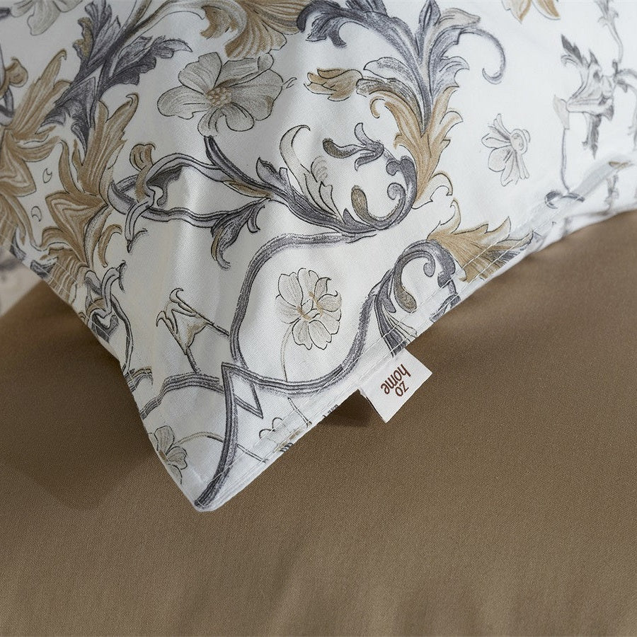 Zo Home Dekbedovertrek Katoen Fausto Grey