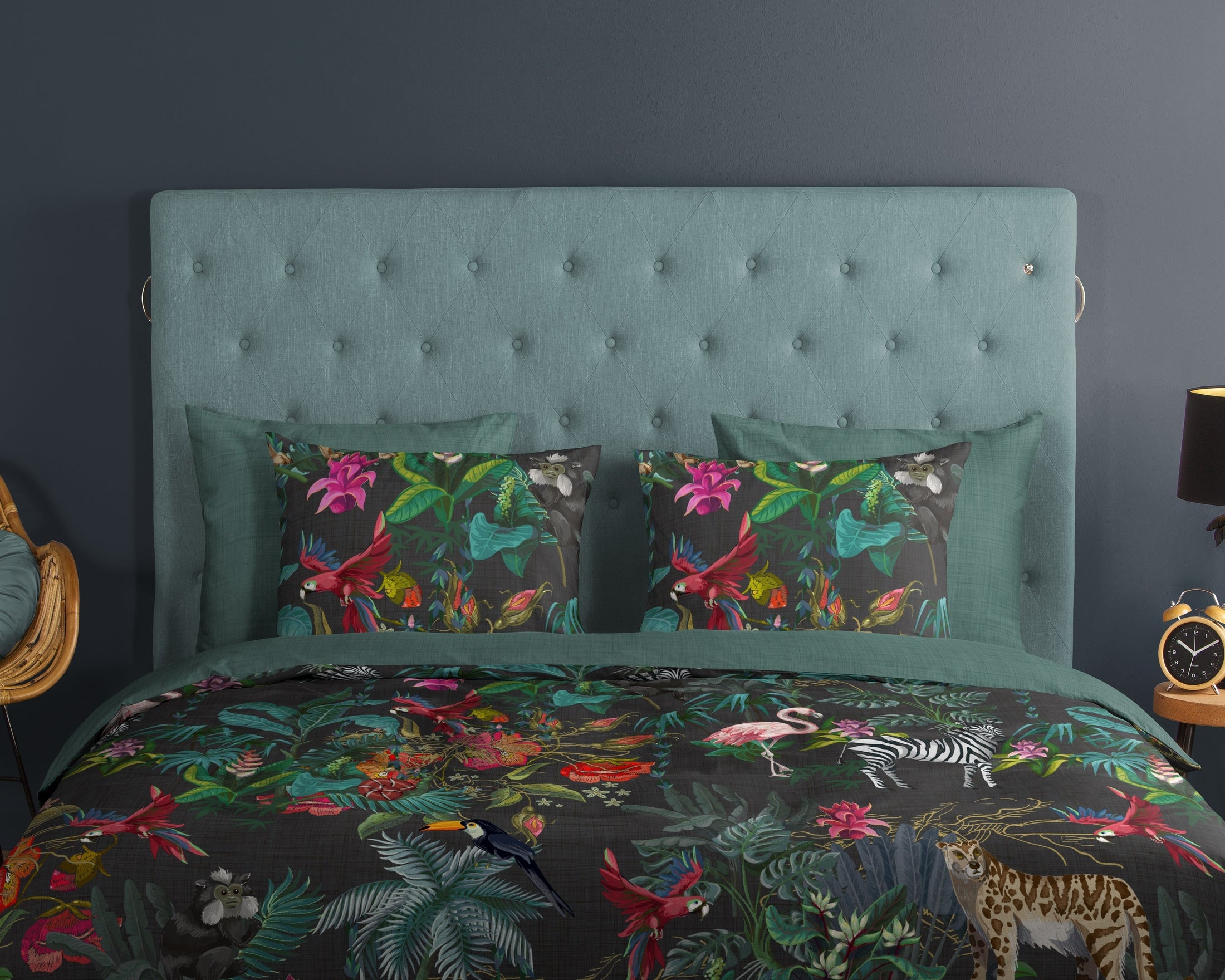 Good Morning Dekbedovertrek Katoen Funky - Multi