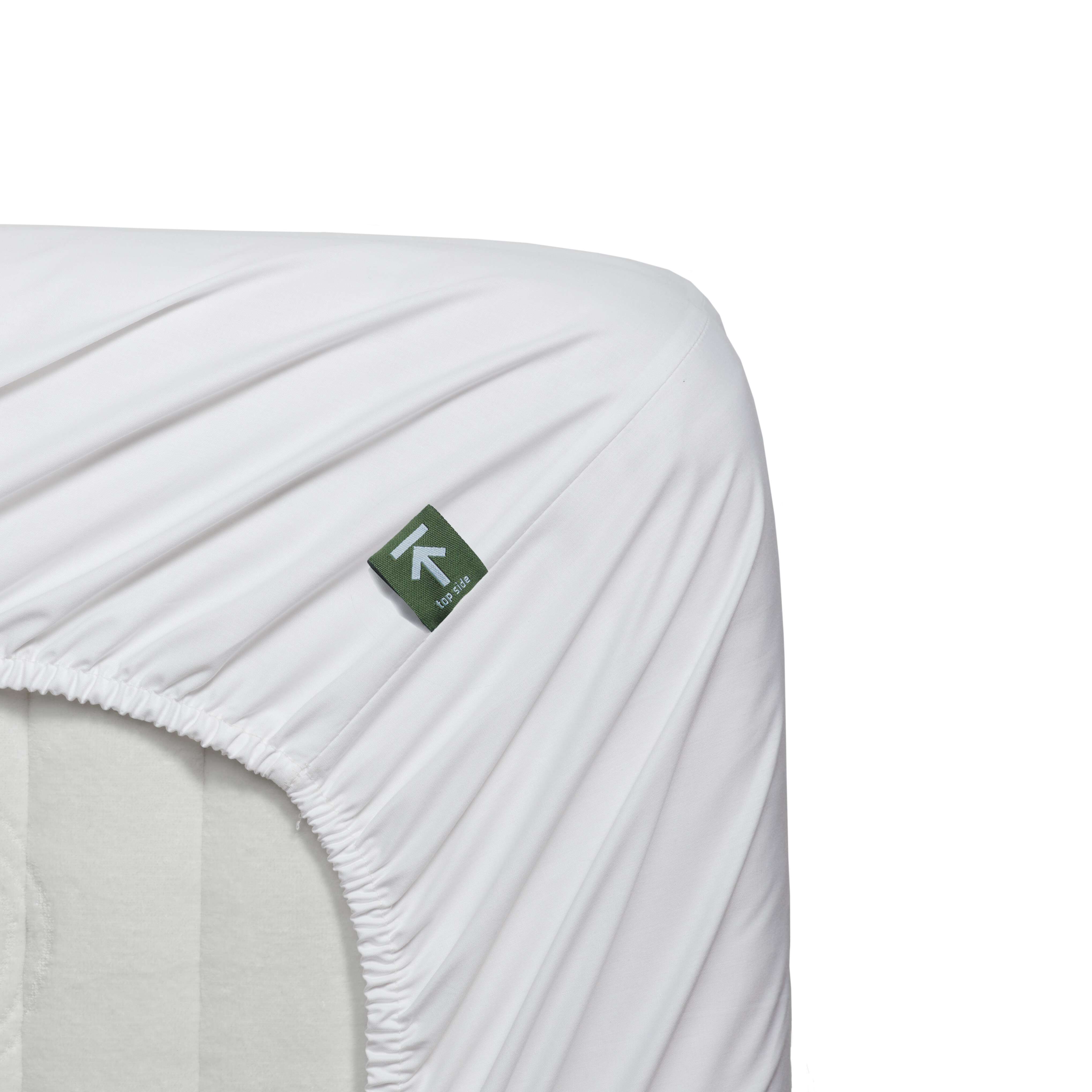 Beddinghouse topper hoeslaken katoen percale wit