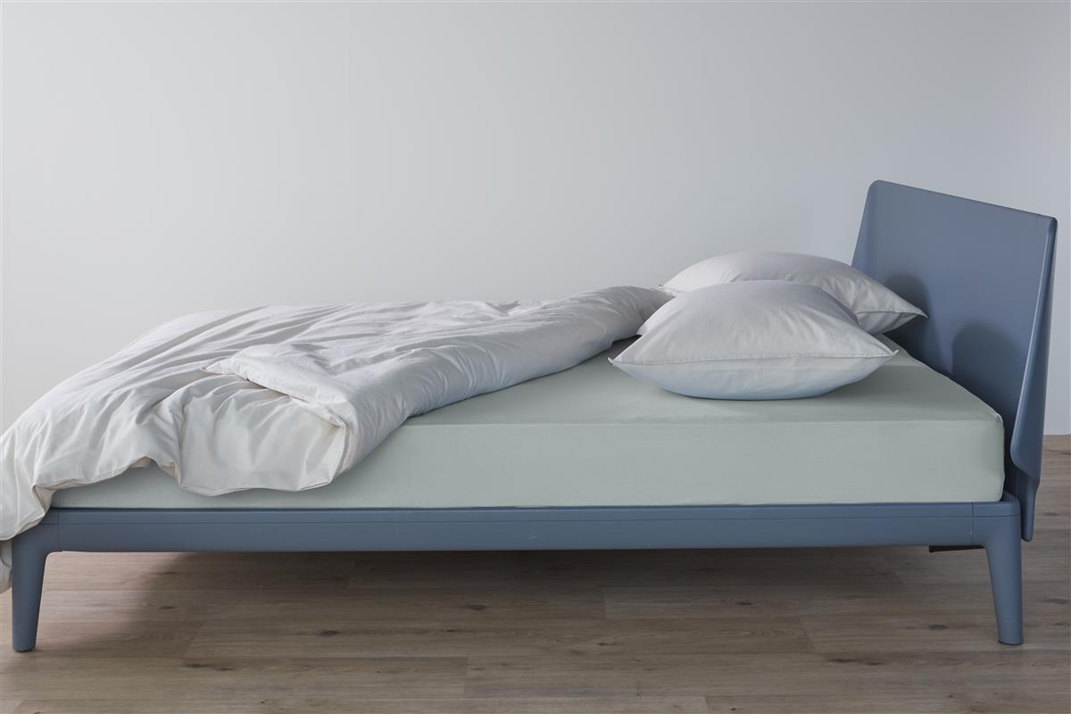 Beddinghouse split topper hoeslaken jersey licht blauw