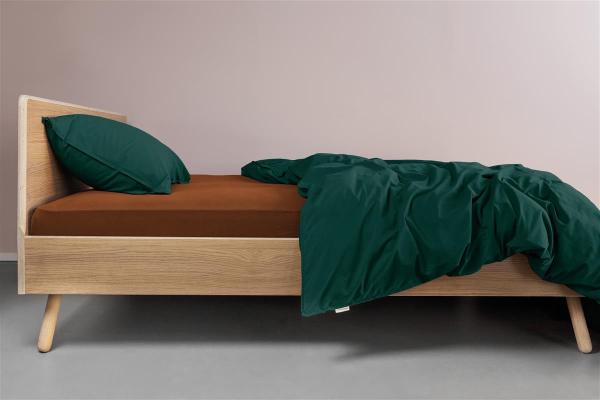 Beddinghouse split topper hoeslaken jersey terra