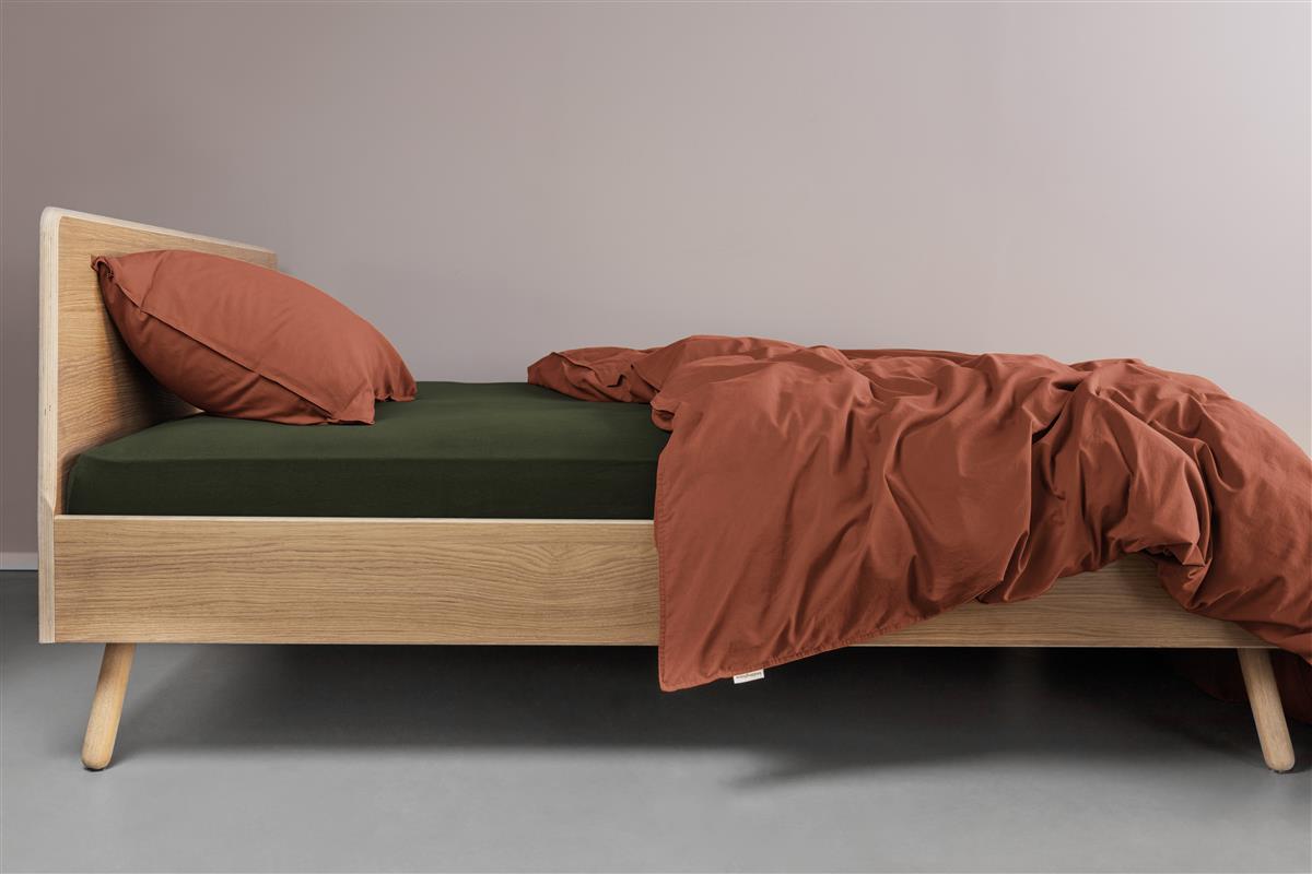 Beddinghouse topper hoeslaken jersey donker groen