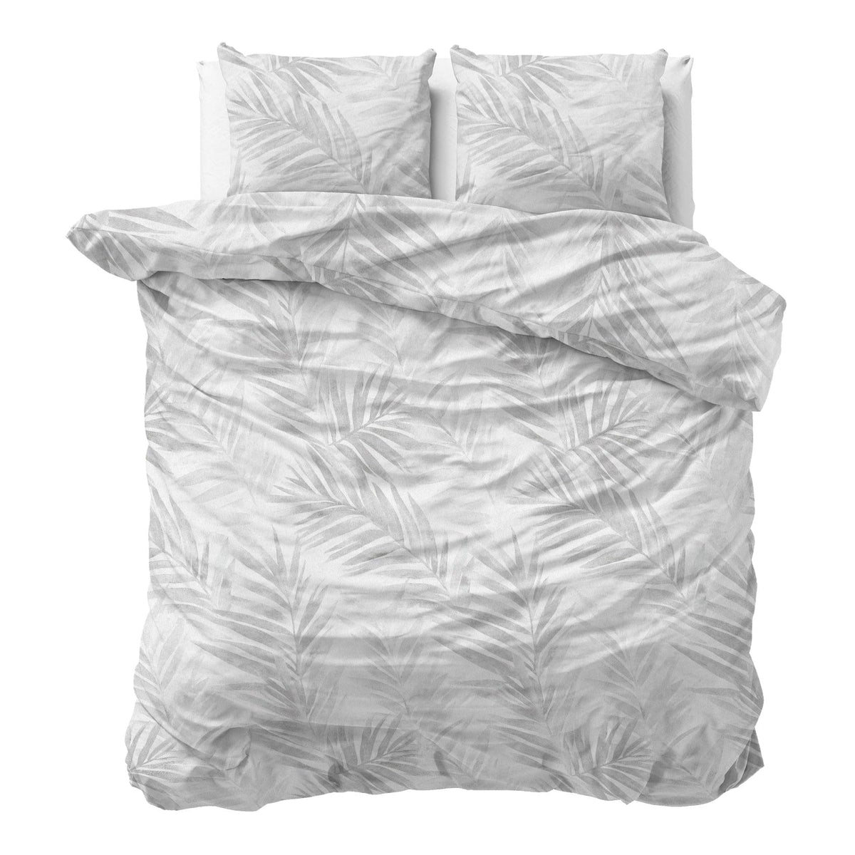 Sleeptime Dekbedovertrek Flanel Venza Grijs