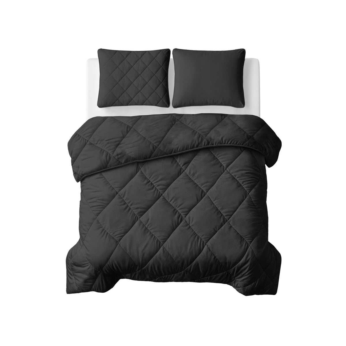 Sleeptime lazy dekbed Uni Zwart