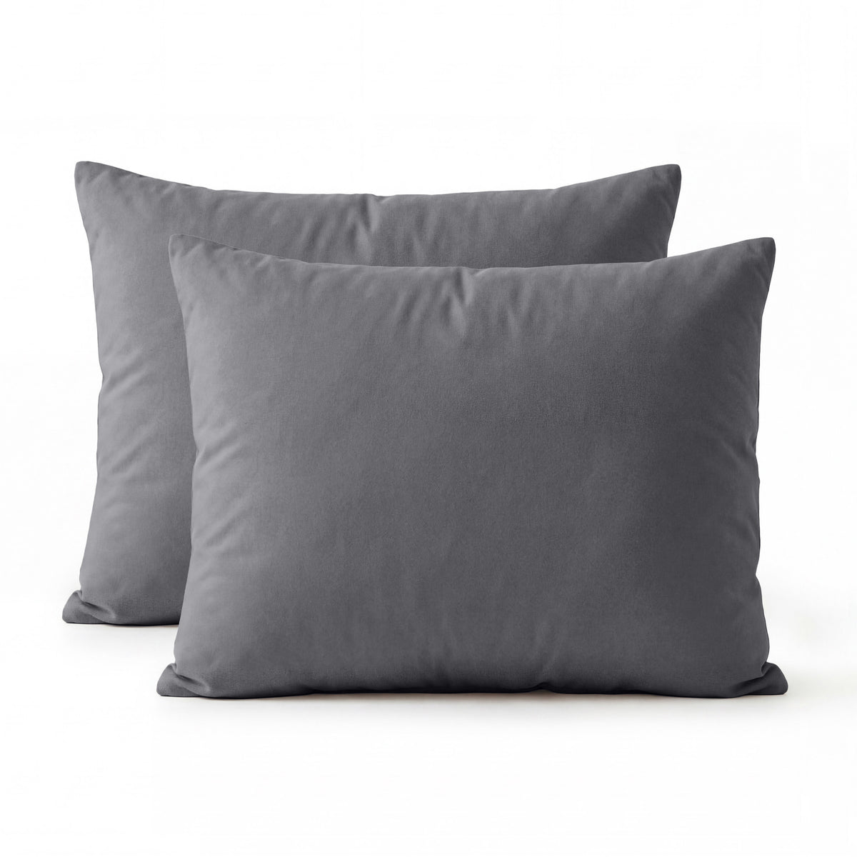 Primaviera Deluxe kussenslopen percale antraciet