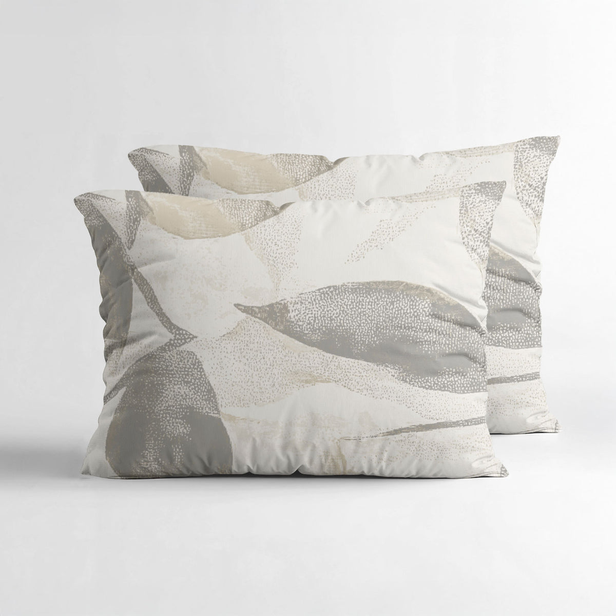 Sleeptime kussenslopen Katoen Misty Beige/Grijs