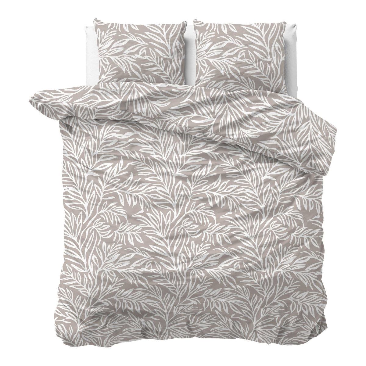 Sleeptime Dekbedovertrek Katoen Breeze Taupe