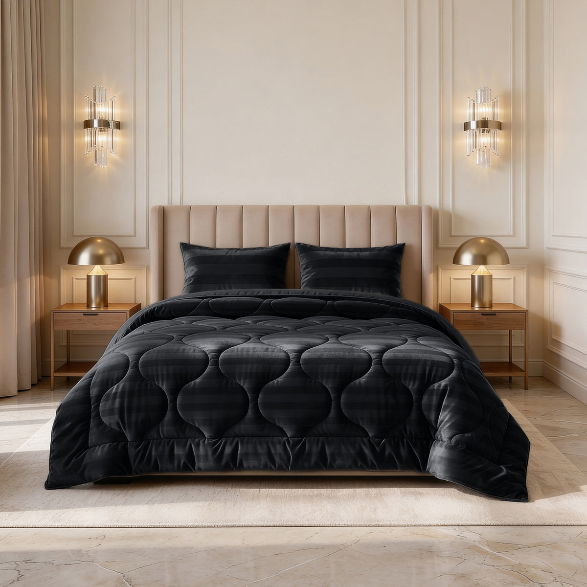 Sleeptime lazy dekbed Hotel Velvet Antraciet