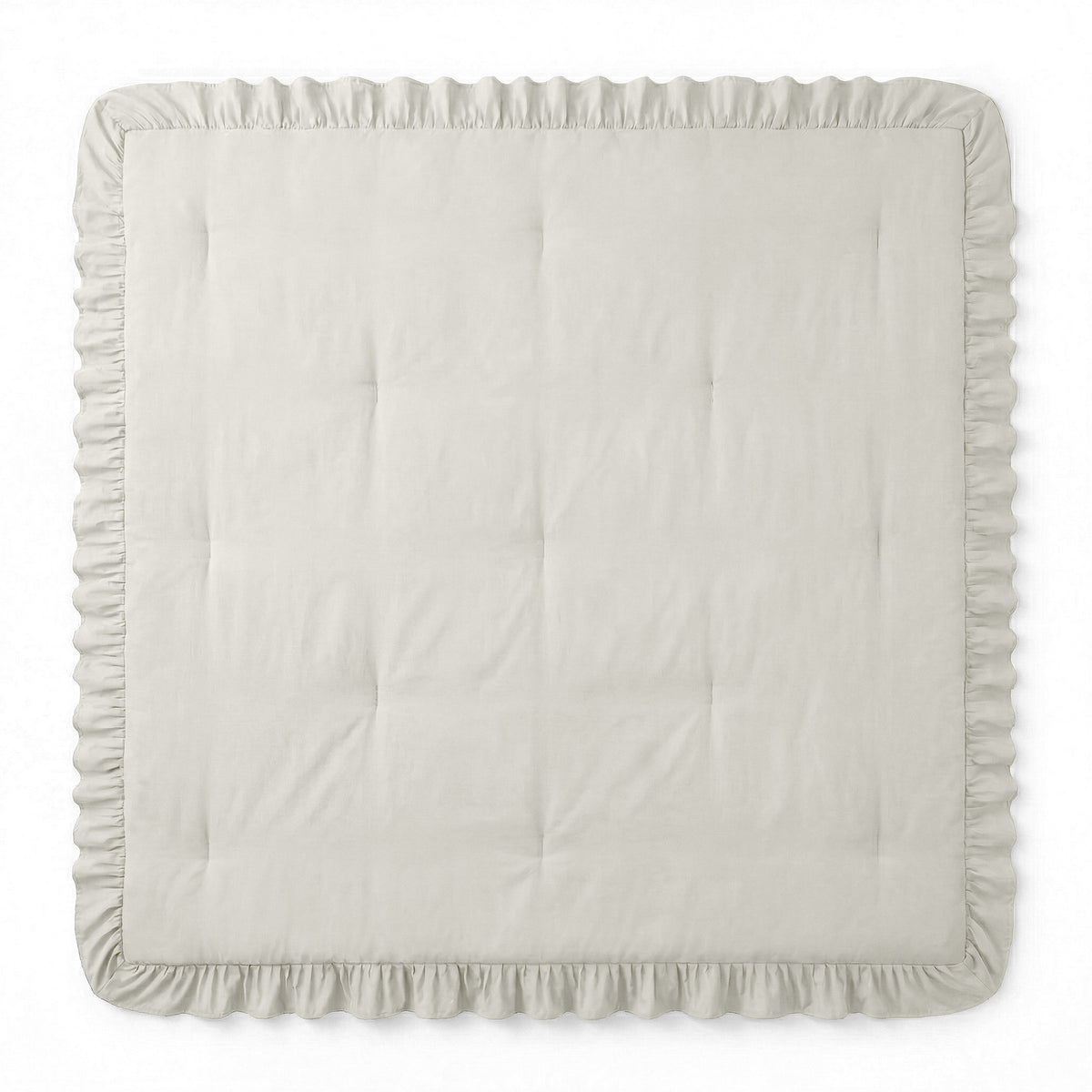 Sleeptime lazy dekbed Ruffles Gebroken Wit