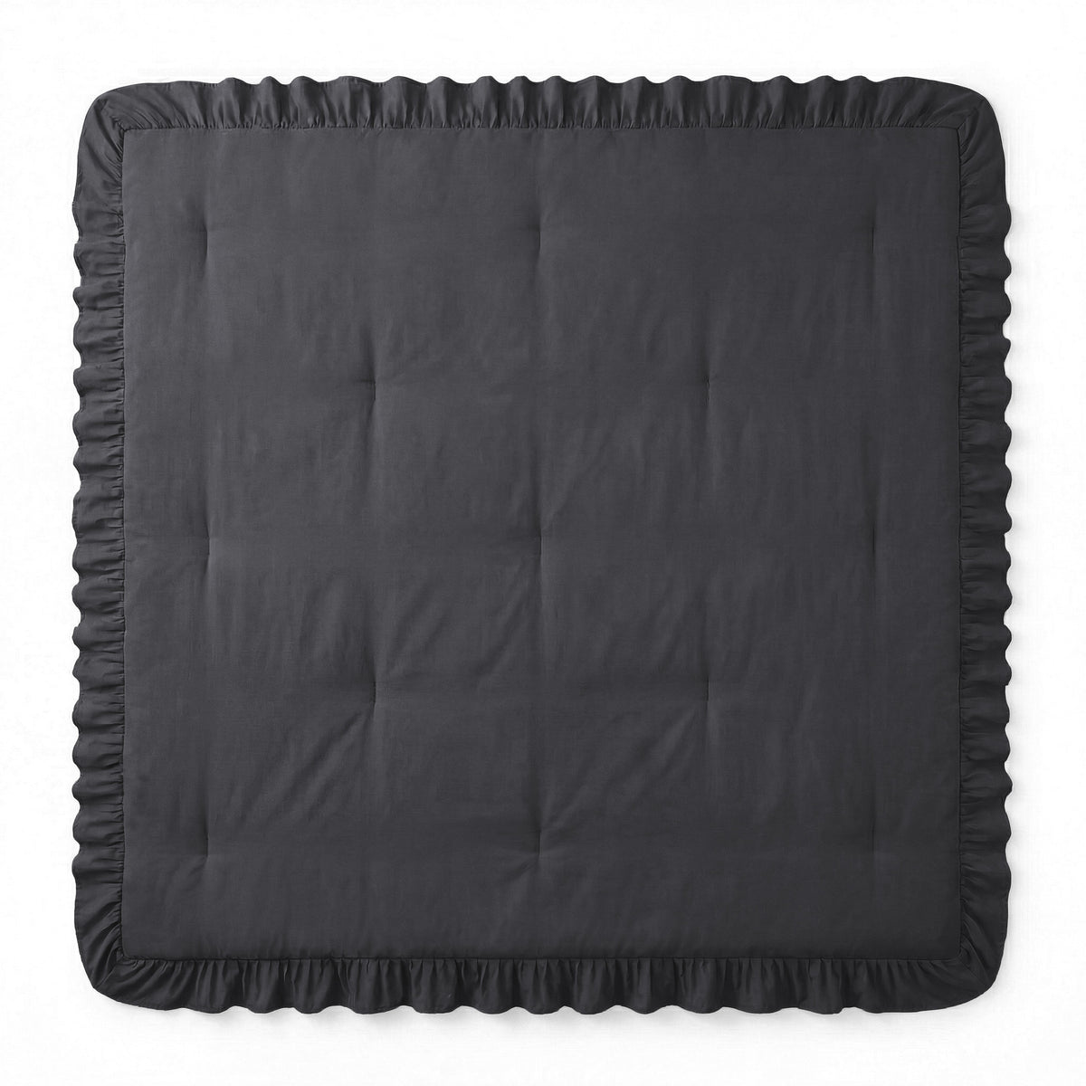 Sleeptime lazy dekbed Ruffles Antraciet