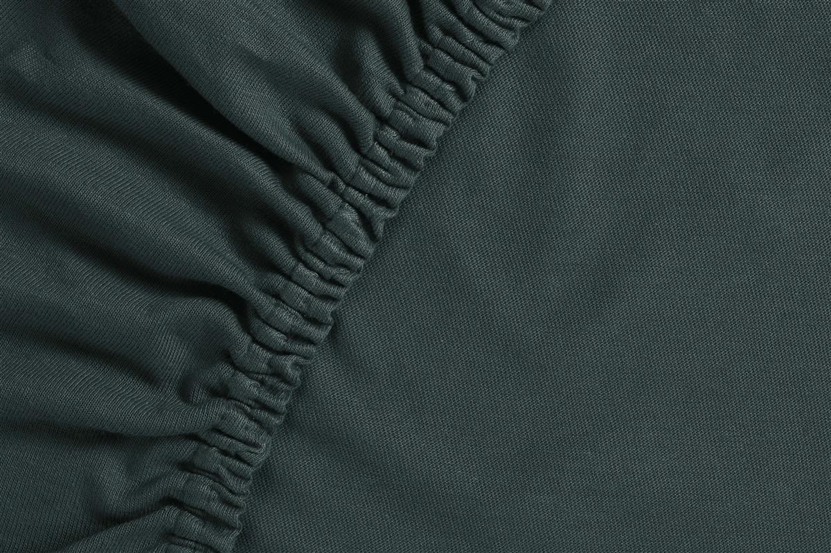 Ambiante Splittopper Hoeslaken Jersey Donker Groen