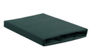 Ambiante topper hoeslaken katoen Donker groen