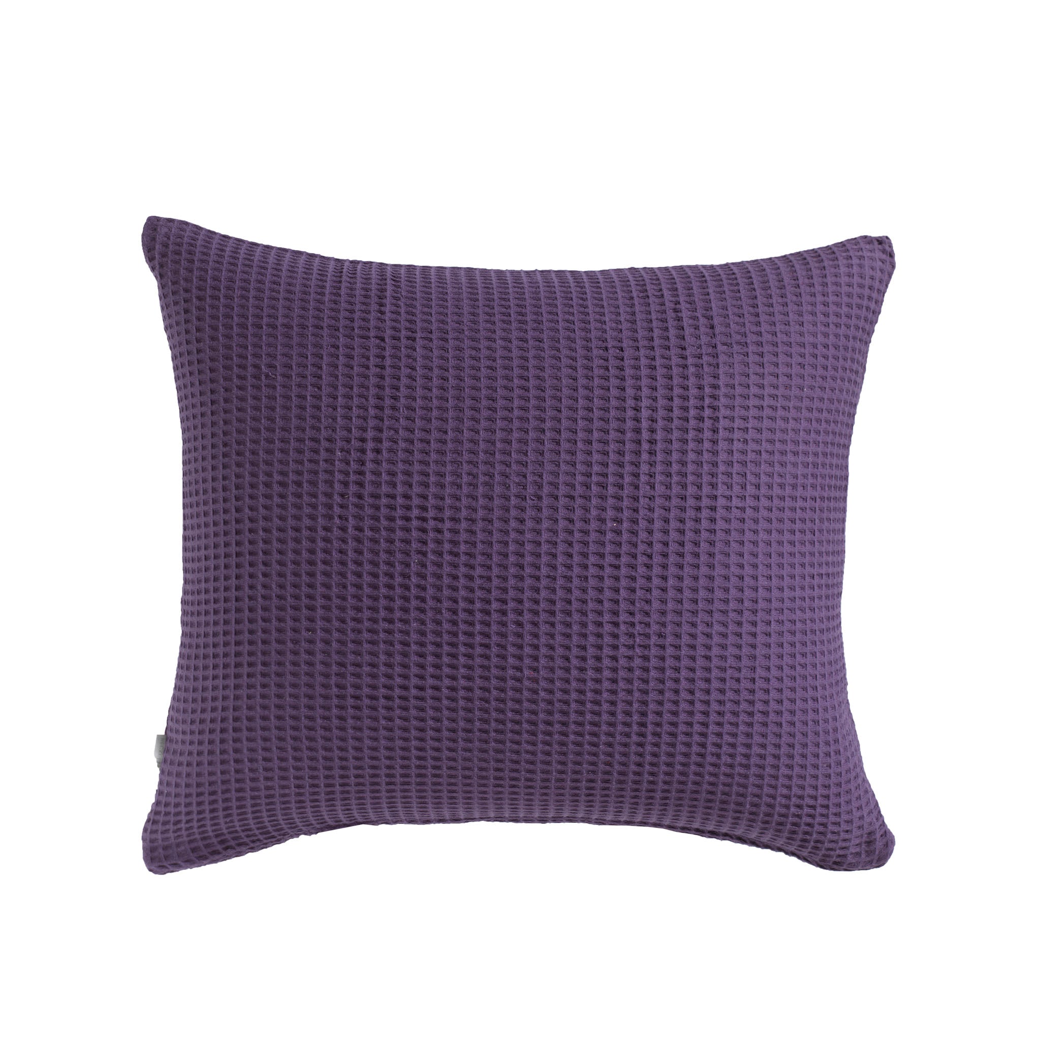 Heckettlane kussensloop Wafel Velvet Purple katoen