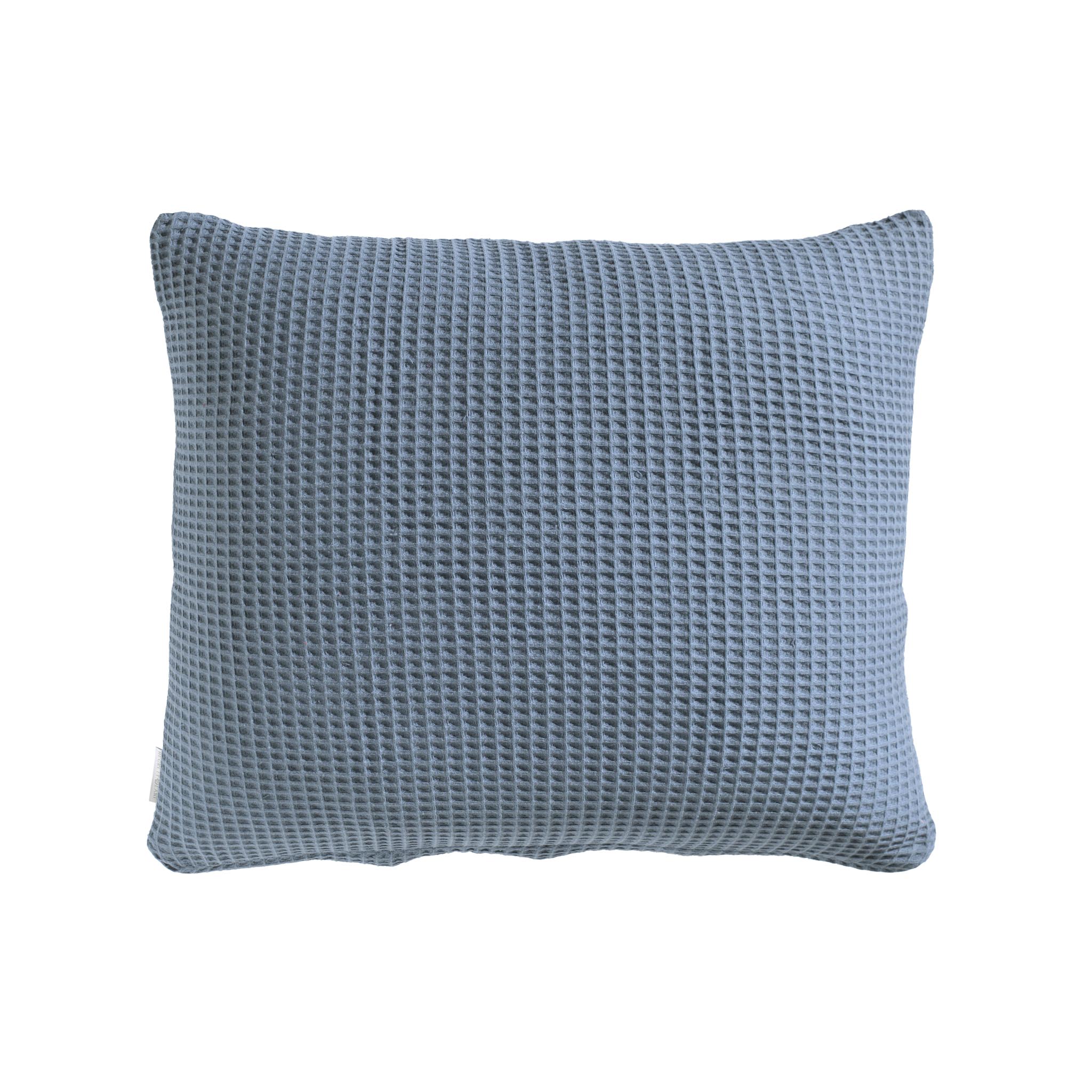 Heckettlane kussensloop Wafel Colonial Blue katoen