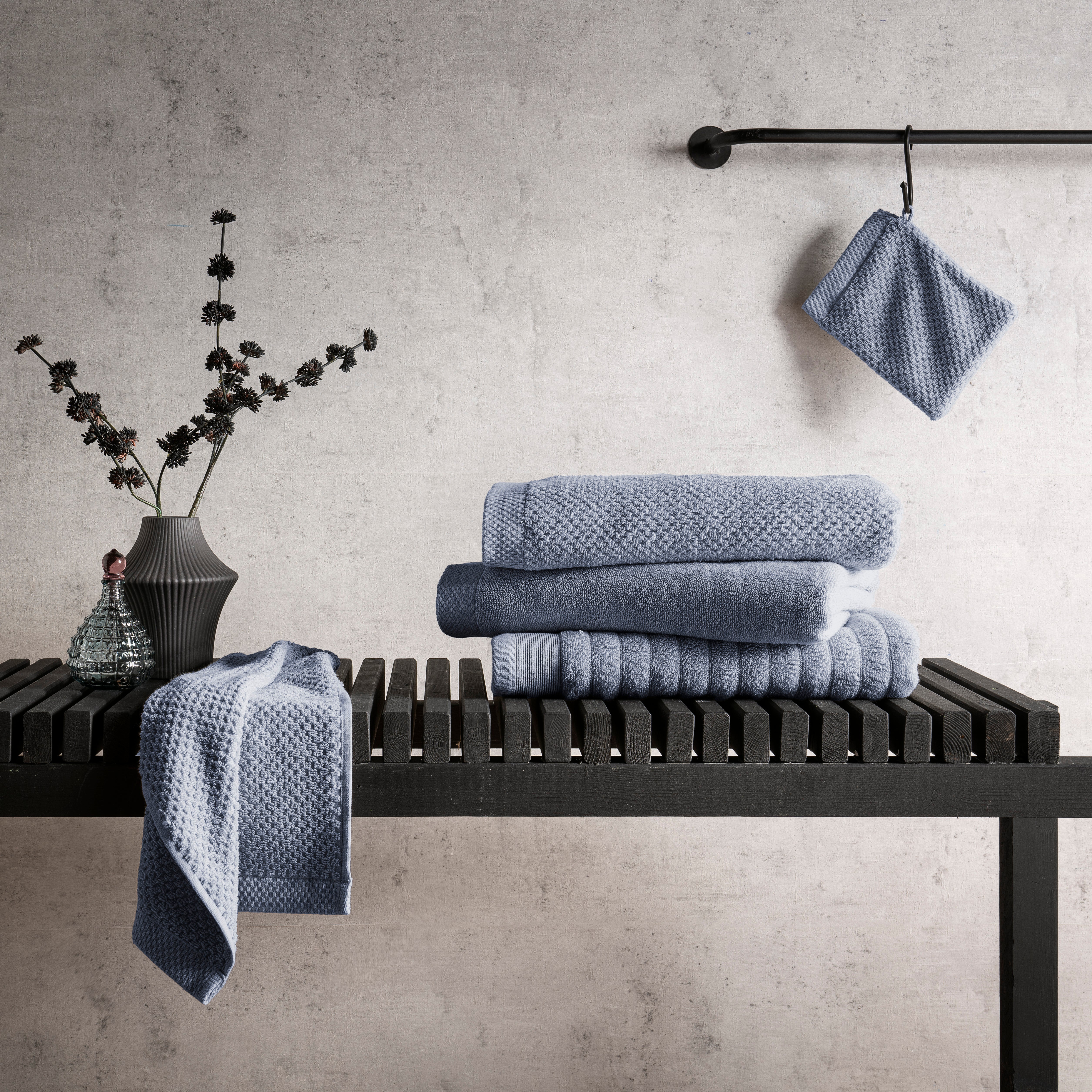 Heckettlane badtextiel Premium Insignia Blue
